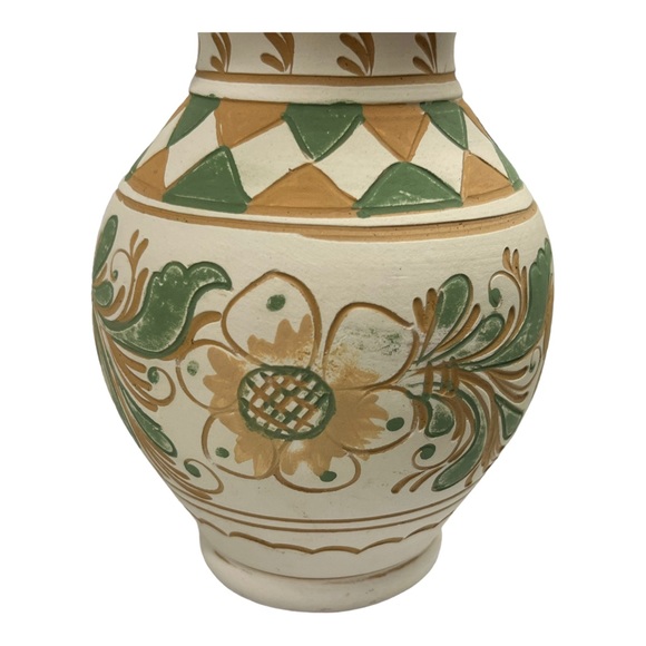 VTG KOROND Hand Carved Ceramic Vase Signed Transylvania Pottery Rustic - Picture 14 of 15